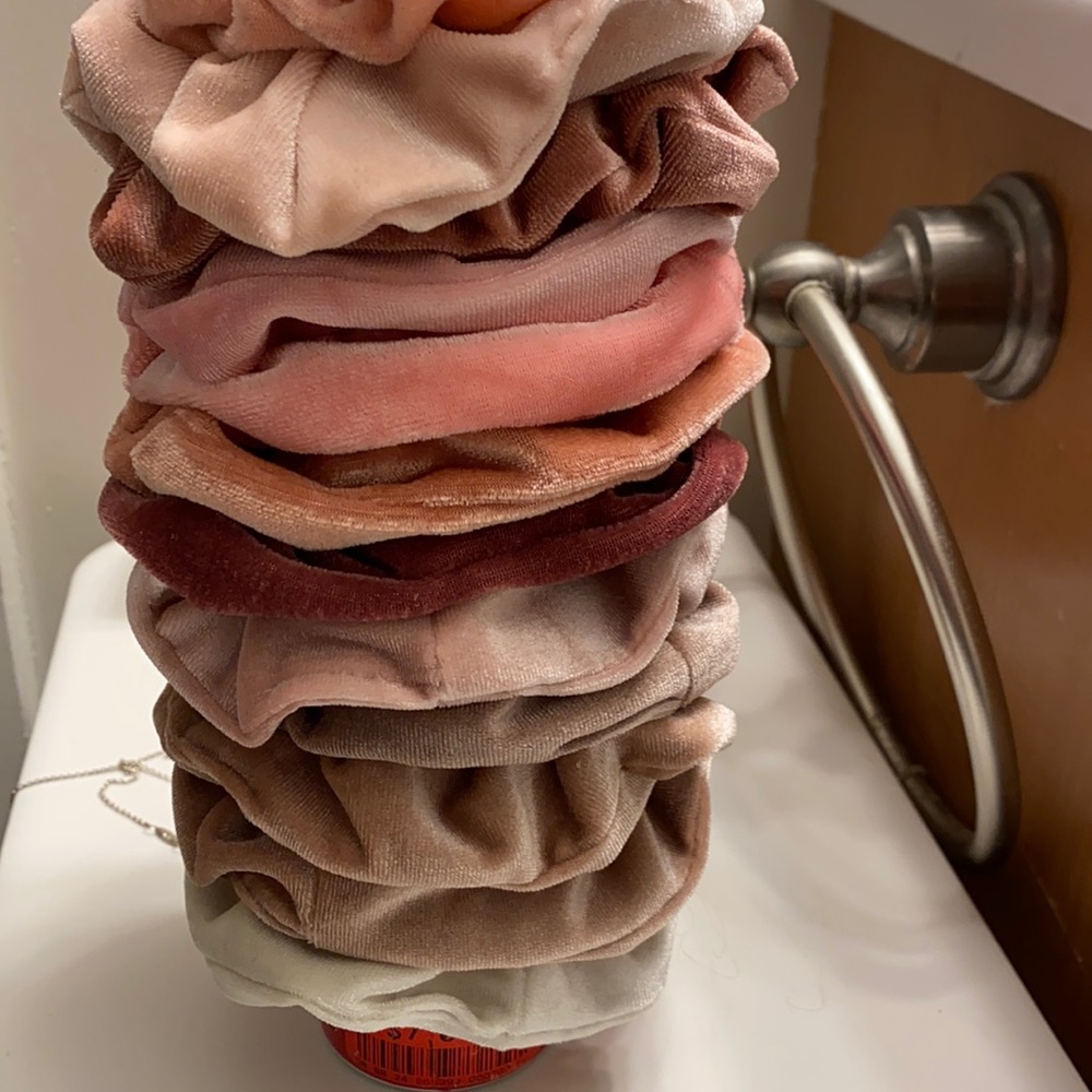 Hair scrunchies